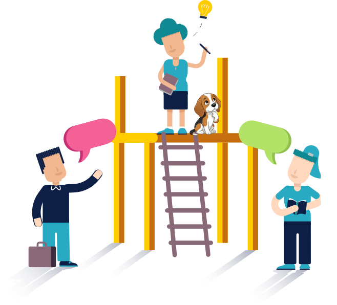 Ilustración de ideas y desarrollo profesional docente